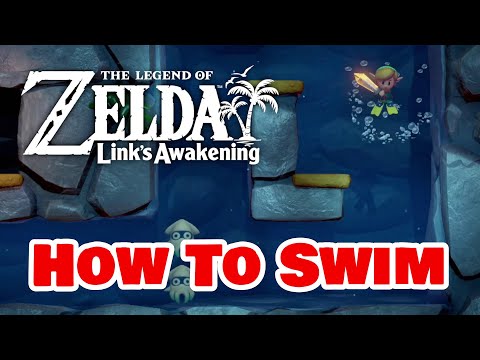 Legend of Zelda Links Awakening How to Swim Switch