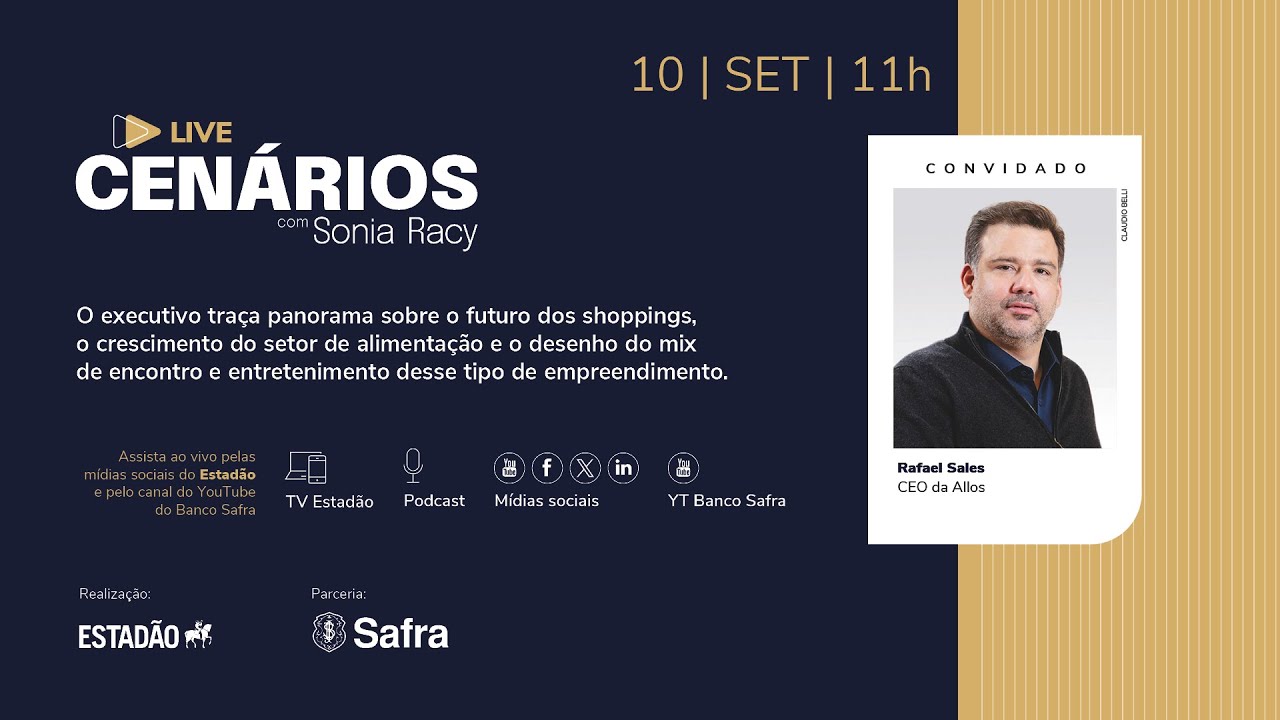 Live Cenários com Sonia Racy