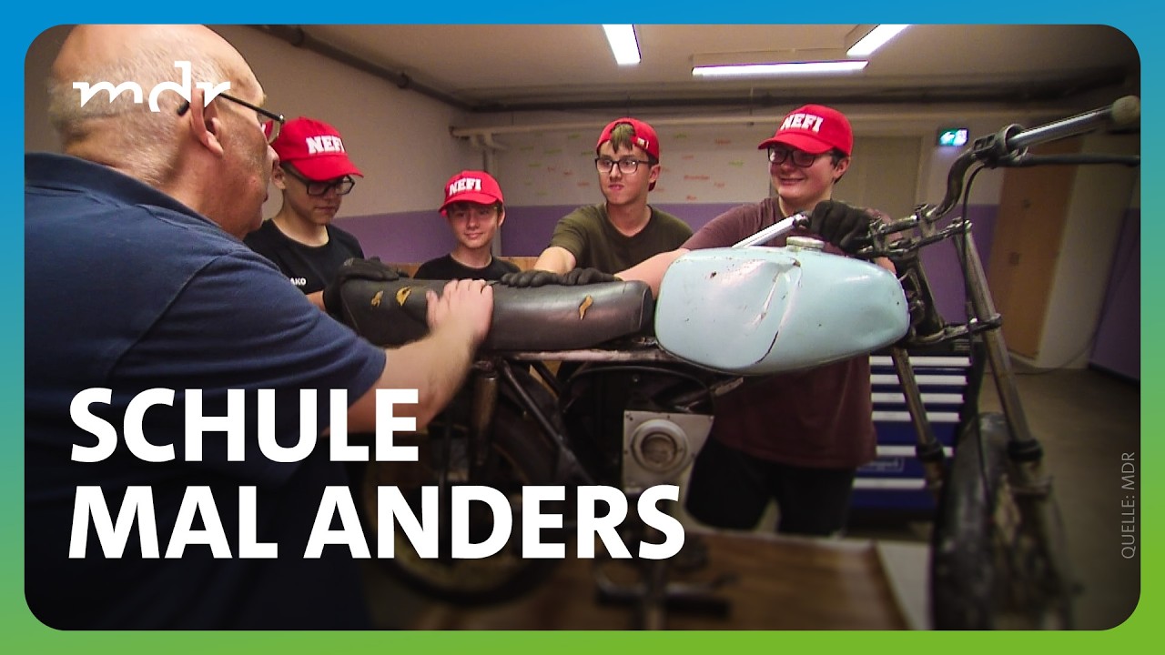 Kult-Moped Simson macht in Sachsen-Anhalt Schule | MDR um 4 | MDR