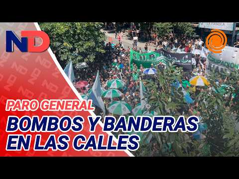 Diversos gremios COPARON el centro de Córdoba en rechazo a la REFORMA LABORAL