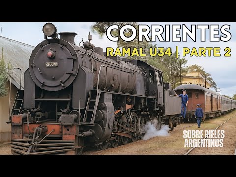 Ramal Urquiza U34 Parte 2 | Mantilla a Monte Caseros #ramalurquiza