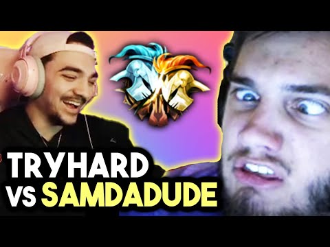 I FACED SAMDADUDE IN THE MOST TRYHARD MATCHUP YOU COULD EVER IMAGINE - Smite