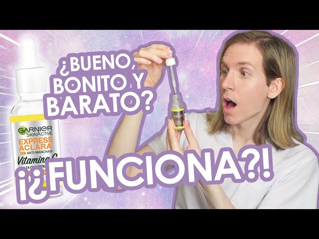 Vídeo relacionado con Garnier Skin Active - Estuche de sérum diurno antimanchas + sérum nocturno potenciador de brillo, cuidado facial enriquecido en vitamina C, vegano y libre de crueldad, todo tipo de piel, 2 x 30 ml