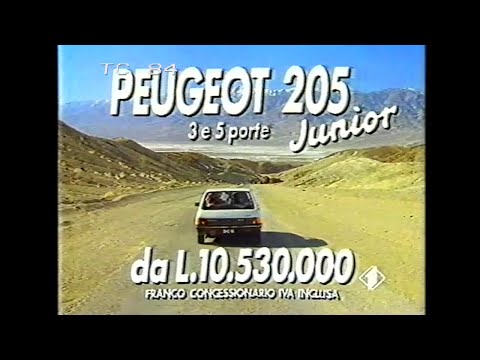 11/01/1990 - Italia 1 - Spot: Peugeot 205 Junior