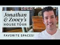 Jonathan Zooey S House Tour The Entertaining Spaces Drew Jonathan