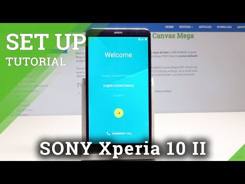 How to Perform Set Up in SONY Xperia 10 - Configuration & Initialization Process