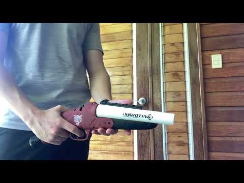 Preview of short double barrel toy shotgun