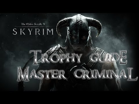 MASTER CRIMINAL Easier method SKYRIM PS5 GUIDE
