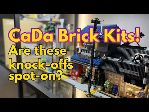CaDa Bricks Review - Value Prop or Flop? Japanese Buildings, Tree House and Vehicle Kits!