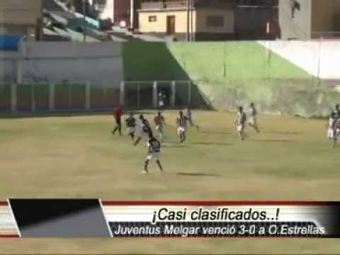 Juventus Melgar goleo 3 a 0 a Once Estrellas y esta a un punto de clasificar a la Etapa Provincial