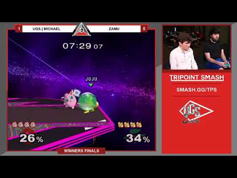 UGS | Michael (Puff) vs Zamu (Fox) - Tripoint Smash 14 Melee Winners Finals
