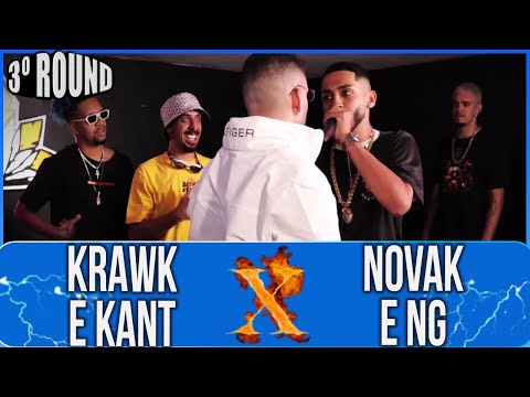 KRAWK E KANT X NOVAK E NG | SEMIFINAL | EDIÇÃO DE DUPLAS | TERCEIRO ROUND