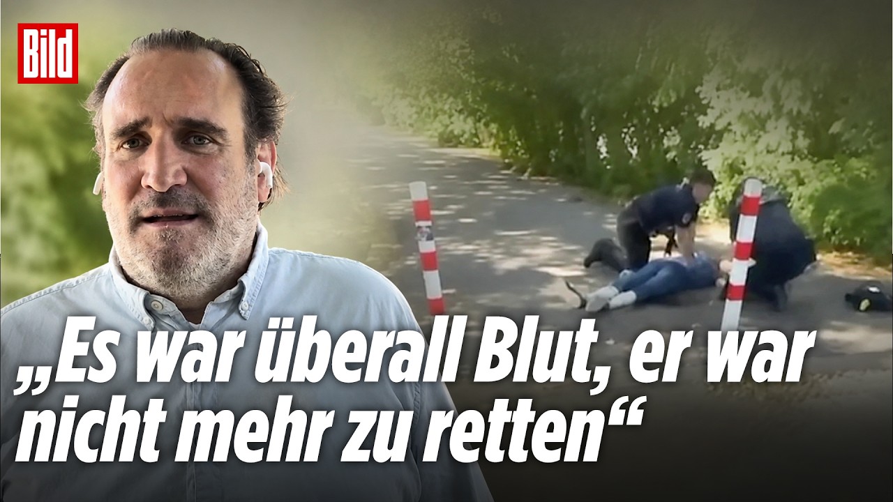 BREMEN: Autofahrer schlägt Fußgänger nieder: 56-Jähriger stirbt nach Streit – Reporter am Tatort