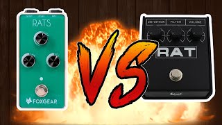 Video thumbnail for Proco Rat 2 Distortion  vs  Foxgear Rats Distortion by Pierre Le Cam