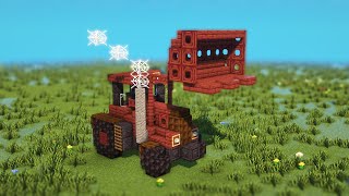Minecraft Tractor Tutorial - How to Build a Front Loader in Minecraft 1.20+