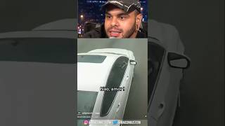 tentou parar o caminhoneiro e se deu mal