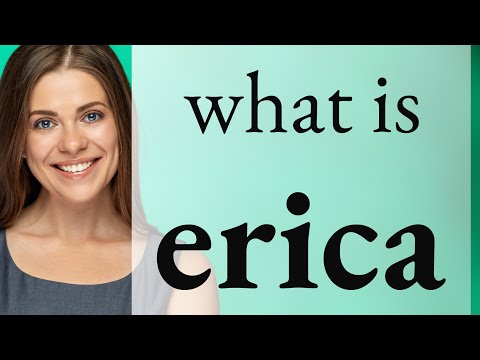 Erica — what is ERICA meaning