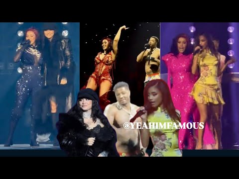 CARDI B Brings Out KEHLANI, TYLA & BLUEFACE on The Little Miss Drama Tour in LA Night 2