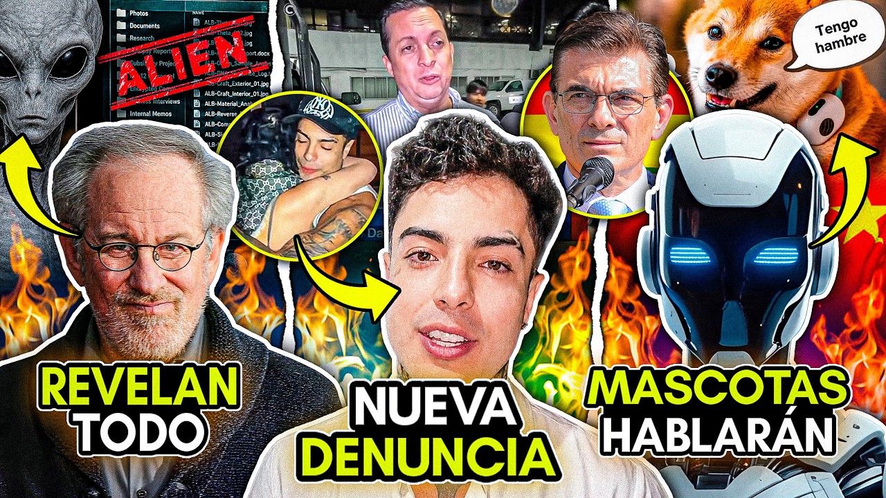 INFLUENCER a JUICIO! ALISTAN DÍA de la REVELACION! ALIENS! LANZAN COLLAR con IA:  TRADUCE MASCOTAS!
