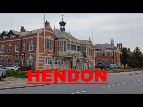 London walking tour of Hendon Central to Finchley Central