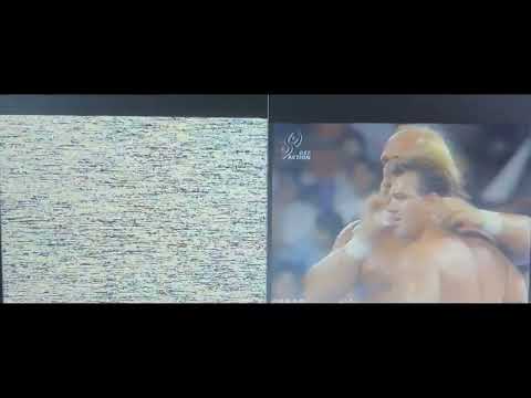 DSF Action - WWF SummerSlam 1989 - Einblick in Digitalisierungsprozess mit Bildverbesserung
