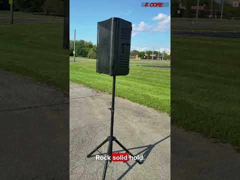 5 Core Speaker Stand Height Adjustable 72" Heavy Duty PA DJ Tripod Studio Monitor Stands image 14