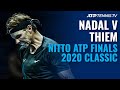 Best Straight-Sets Match You've Ever Seen?! Rafa Nadal vs Dominic Thiem at Nitto ATP Finals 2020