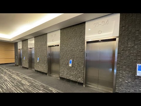 Dover/Otis High-Rise Elevators @ Denver Place North - Denver, CO.