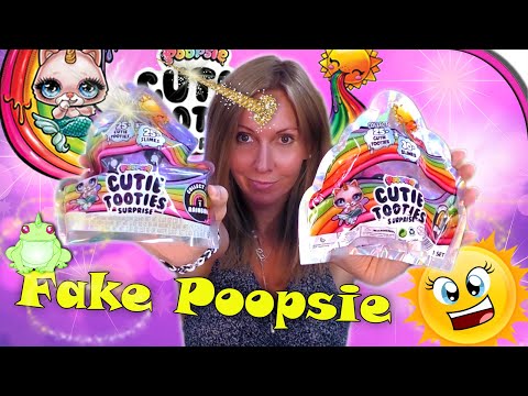 FAKE Cutie Tooties vs. ORIGINAL⚡Das soll Schleim sein?! 🦄 Slime und seltene Figuren 💖 deutsch