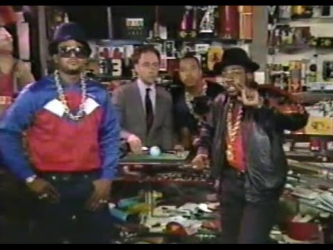 1987 RUN-DMC with PENN & TELLER - a tribute to NEIL ARMSTRONG