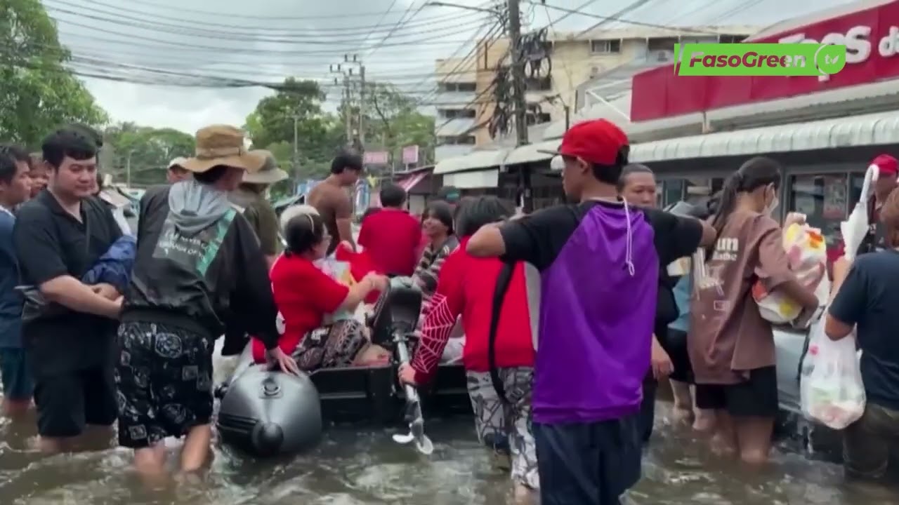 THAÏLANDE : l'impasse des eaux, 23 morts dont 4 à Bangkok