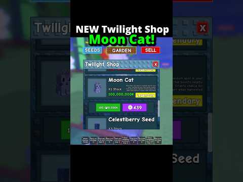 MOON CAT is OVERPOWERED from NEW Twilight Shop 🔥🤯 in Grow a Garden!