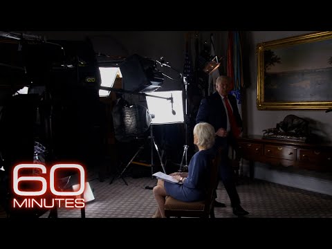 Why did Trump abruptly exit his 60 Minutes interview with Lesley Stahl? music video cover