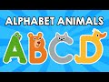 Alphabet With Animals ABCD Animals For Kids