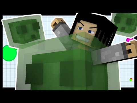 AGAR.IO IN MINECRAFT! (Custom Map)