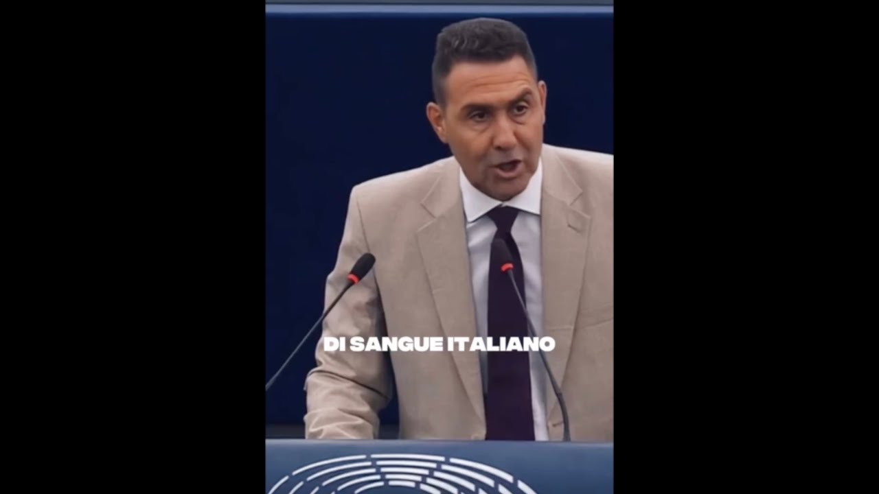 VANNACCI INTERVIENE SENZA FRENI AL PARLAMENTO EUROPEO
