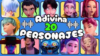 Adivina las 20 CANCIONES de LAS GUERRERAS DEL K-POP🤯🎶 K-Pop Demon Hunters 😍Jinu🔥Rumi💜Quiz