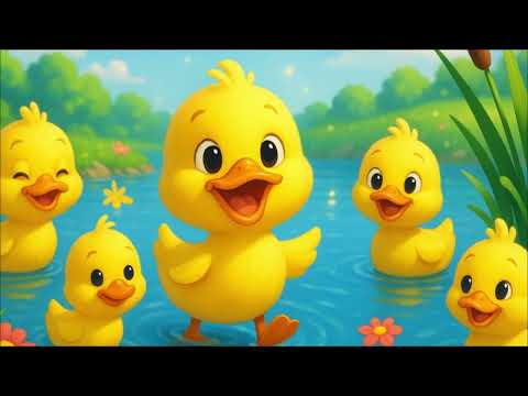 🎵 Alle meine Entchen – Version 2025 🐤 | Animiertes Kinderlied mit süßen Tieren!