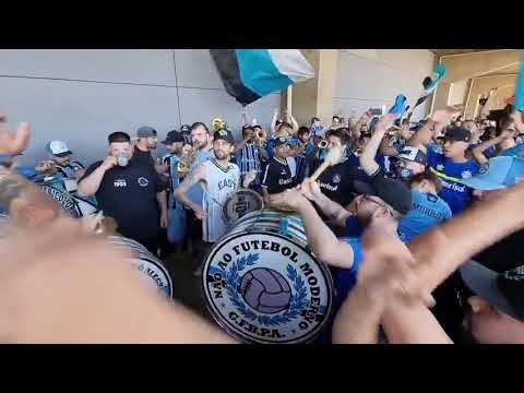 Geral Do Grêmio - Venho Do Bairo Da Azenha - Alentaço No Aeroporto