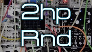 Video thumbnail for 2hp Rnd (smooth & stepped random CV and random gates) by DivKid