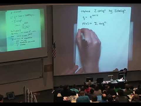 Congruences between modular forms (Frank Calegari) 1-5