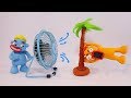 Oba And Trup Cartoon Episode 1 A Big Electric Fan Play Doh Stop Motion Videos