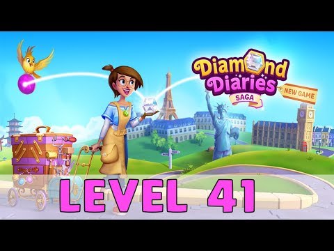 Diamond Diaries Saga Level 41 (No Boosters)