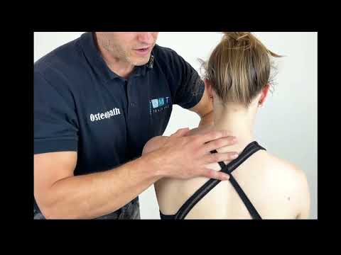 Osteopathic Positional Release / Strain Counter Strain Techniques for the Trapezius