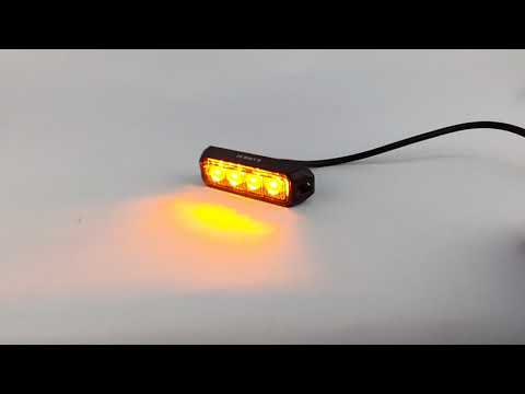 Проблесковая фара- вспышка Samrai 25-4K, 9.5 см, 18 режимов работы