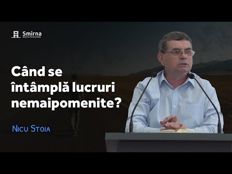 Când se întâmplă lucruri nemaipomenite? - Nicu Stoia - 20 August 2023