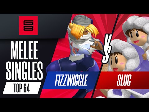 Fizzwiggle vs Slug - Top 64 Melee Singles - G8 | Sheik vs Ice Climbers