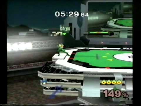 DDRKirby(ISQ) - 3-23,24-11 - SSBM - #104 - Green(Sheik) vs. Blue(Marth).MPG