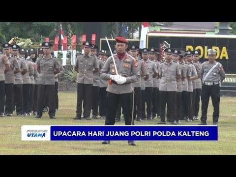UPACARA HARI JUANG POLRI POLDA KALTENG