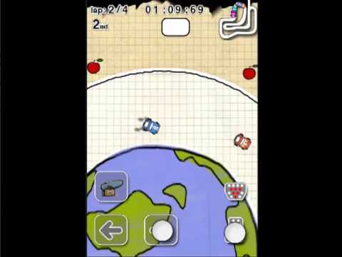 Doodle Kart for iPhone gameplay